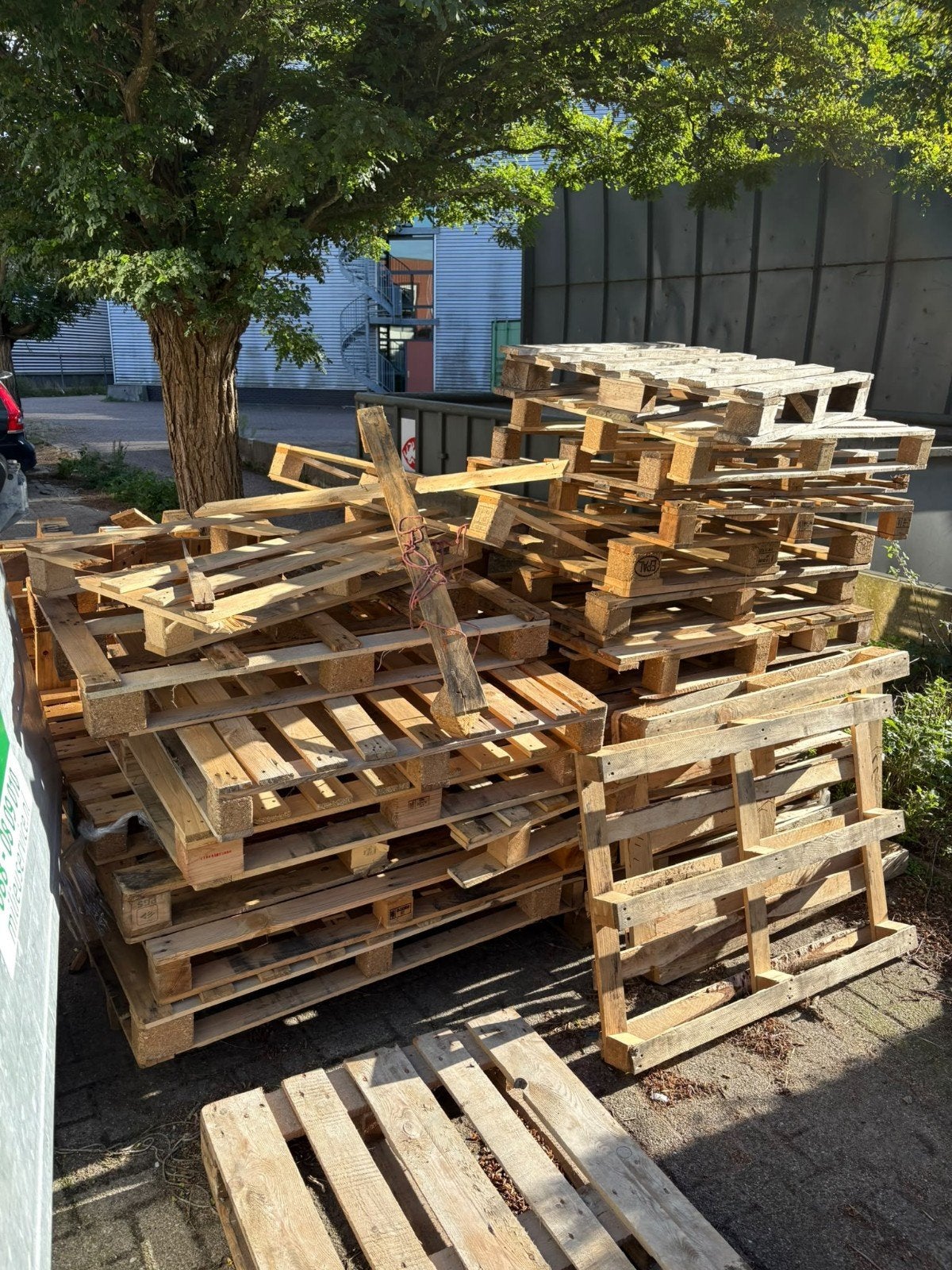 Gratis Pallet Hout Afhalen in Duiven, Tuin en Terras, 3 tot 6 m³, Ophalen, Overige houtsoorten