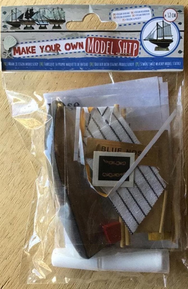 Maak je eigen schip Bluenose bouwpakket - NIEUW, Ophalen of Verzenden, Nieuw, Overige merken