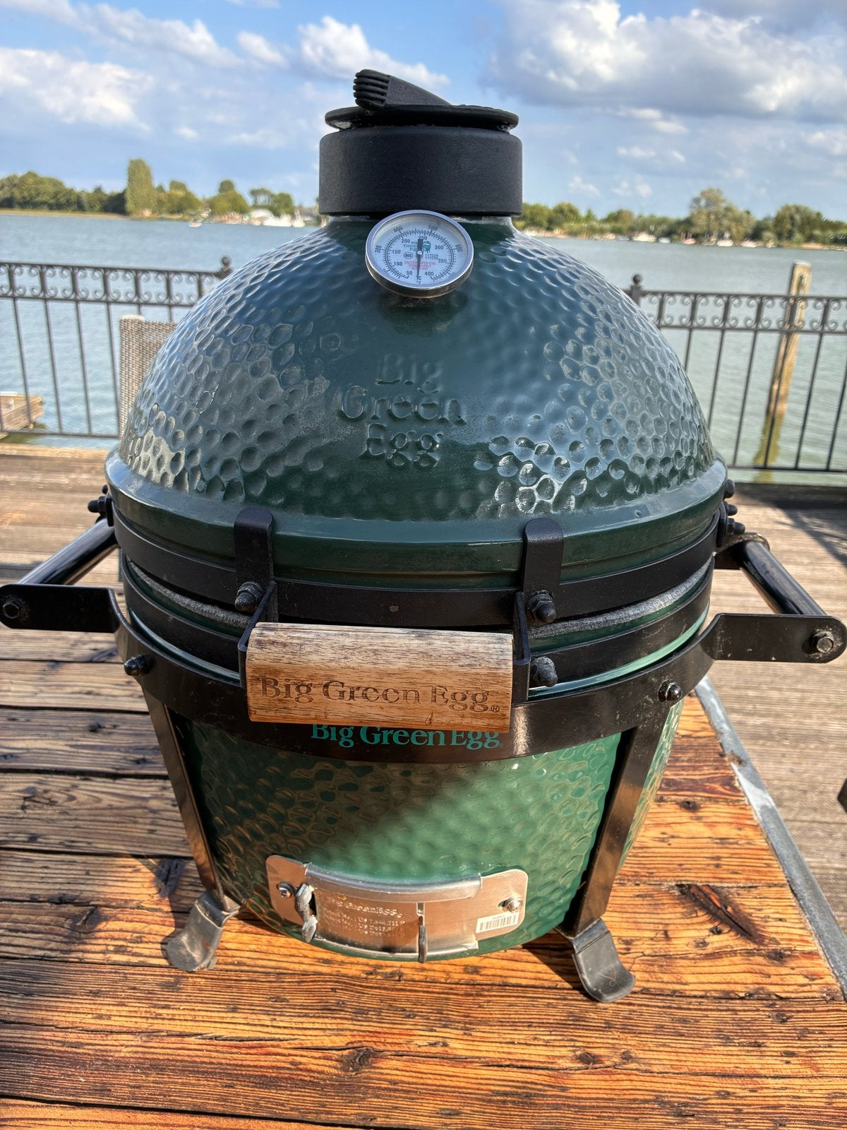 Big Green Egg Minimax, Ophalen, Gebruikt