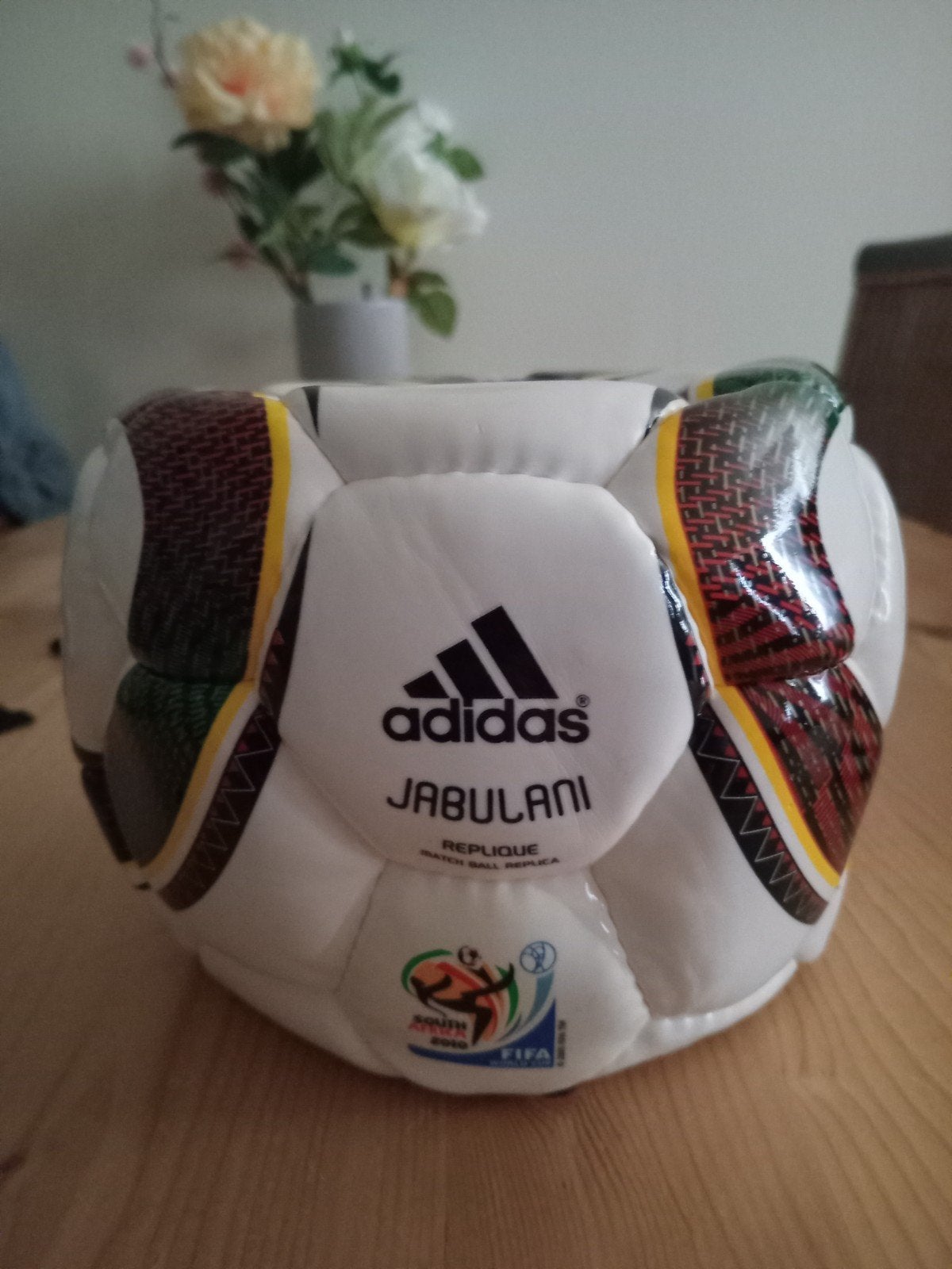 Adidas Jabulani WK 2010 Replica Voetbal, Sport en Fitness, Voetbal, Ophalen of Verzenden, Zo goed als nieuw, Bal