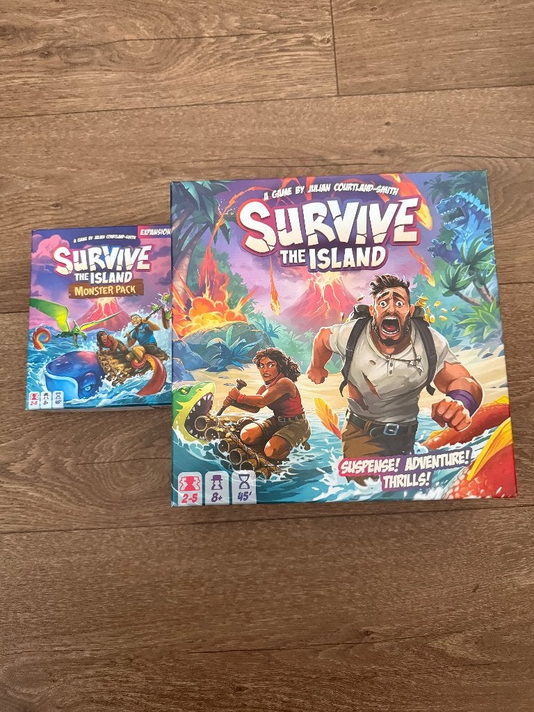 Survive The Island + Monster Pack expansion, Verzenden, Nieuw