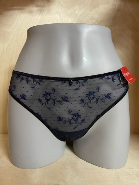 Marie jo string maat 36 model pauline, Verzenden, Blauw, String