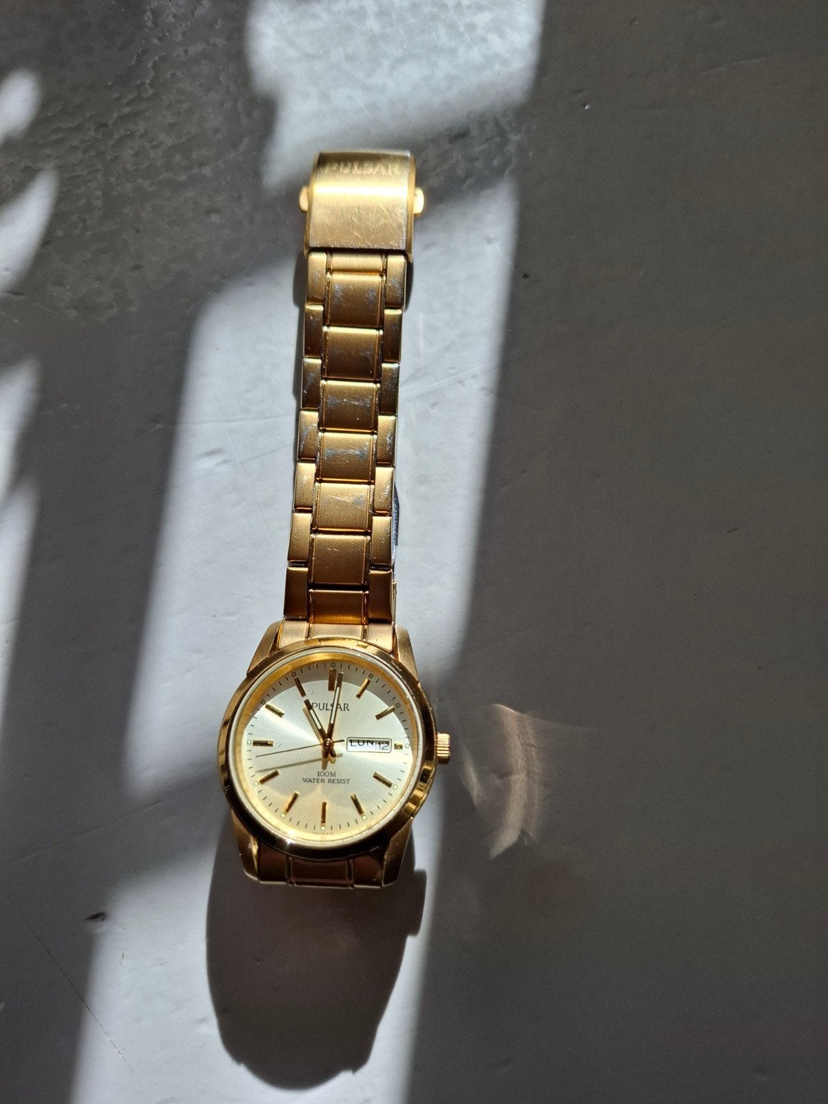 Pulsar horloge  en titanio, Sieraden, Tassen en Uiterlijk, Overige merken, Polshorloge, Ophalen of Verzenden, Zo goed als nieuw