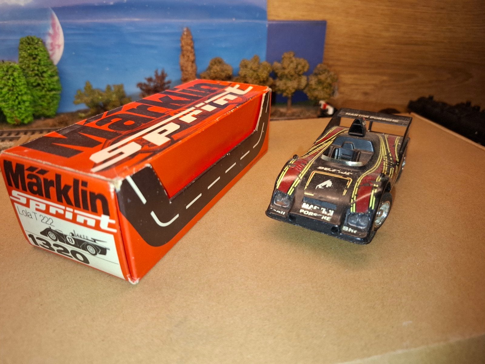 marklin sprint zwarte race auto, Kinderen en Baby's, Overige merken, Ophalen of Verzenden, Elektrisch, Racebaan