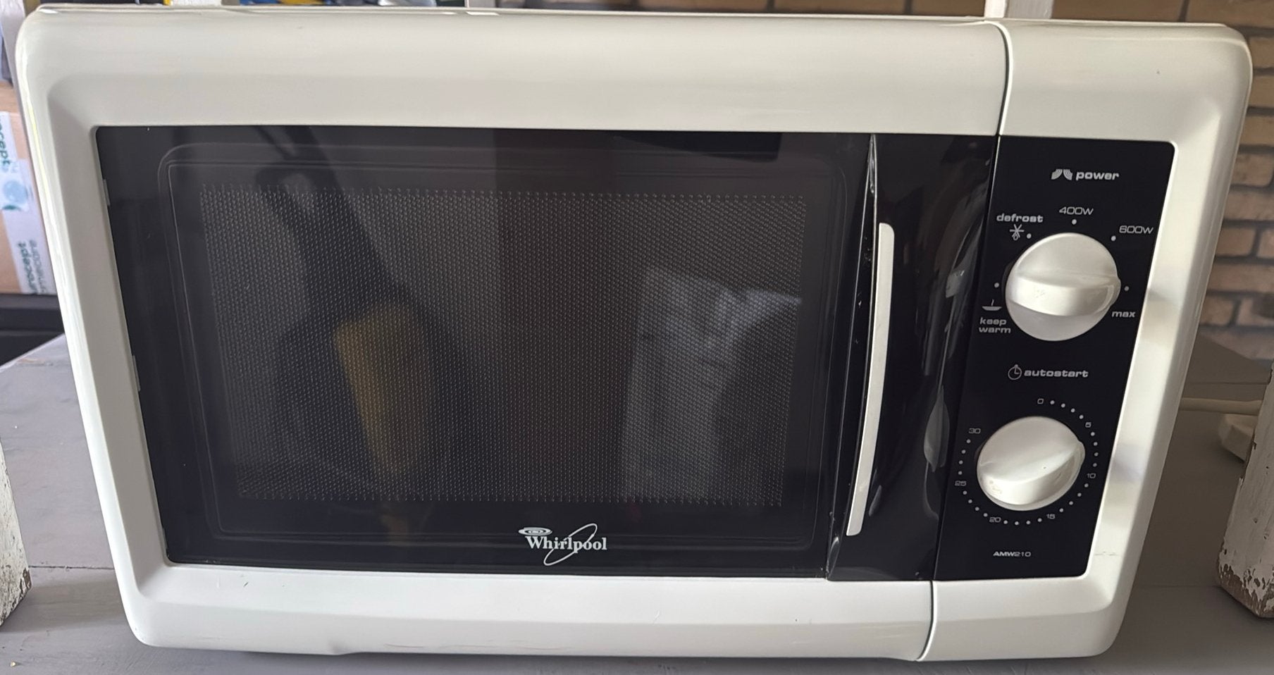 Whirlpool magnetron, Witgoed en Apparatuur, Ophalen, Gebruikt, Magnetron, Draaiplateau