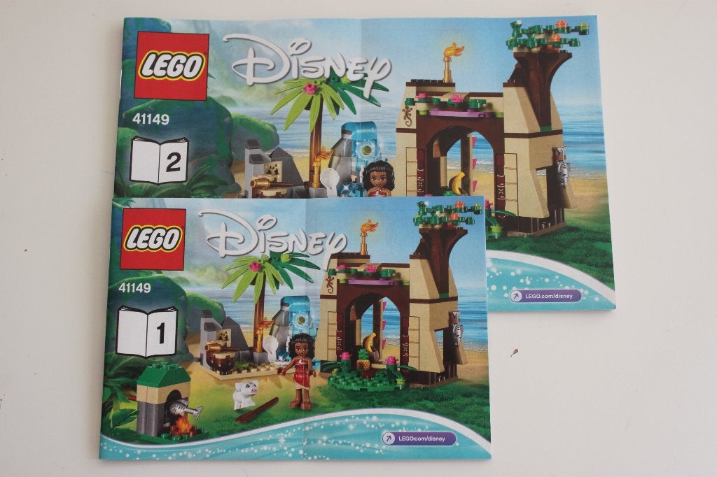 Lego Disney Princess 41149 Vaiana's Eilandavontuur, Lego, Ophalen of Verzenden, Zo goed als nieuw, Complete set