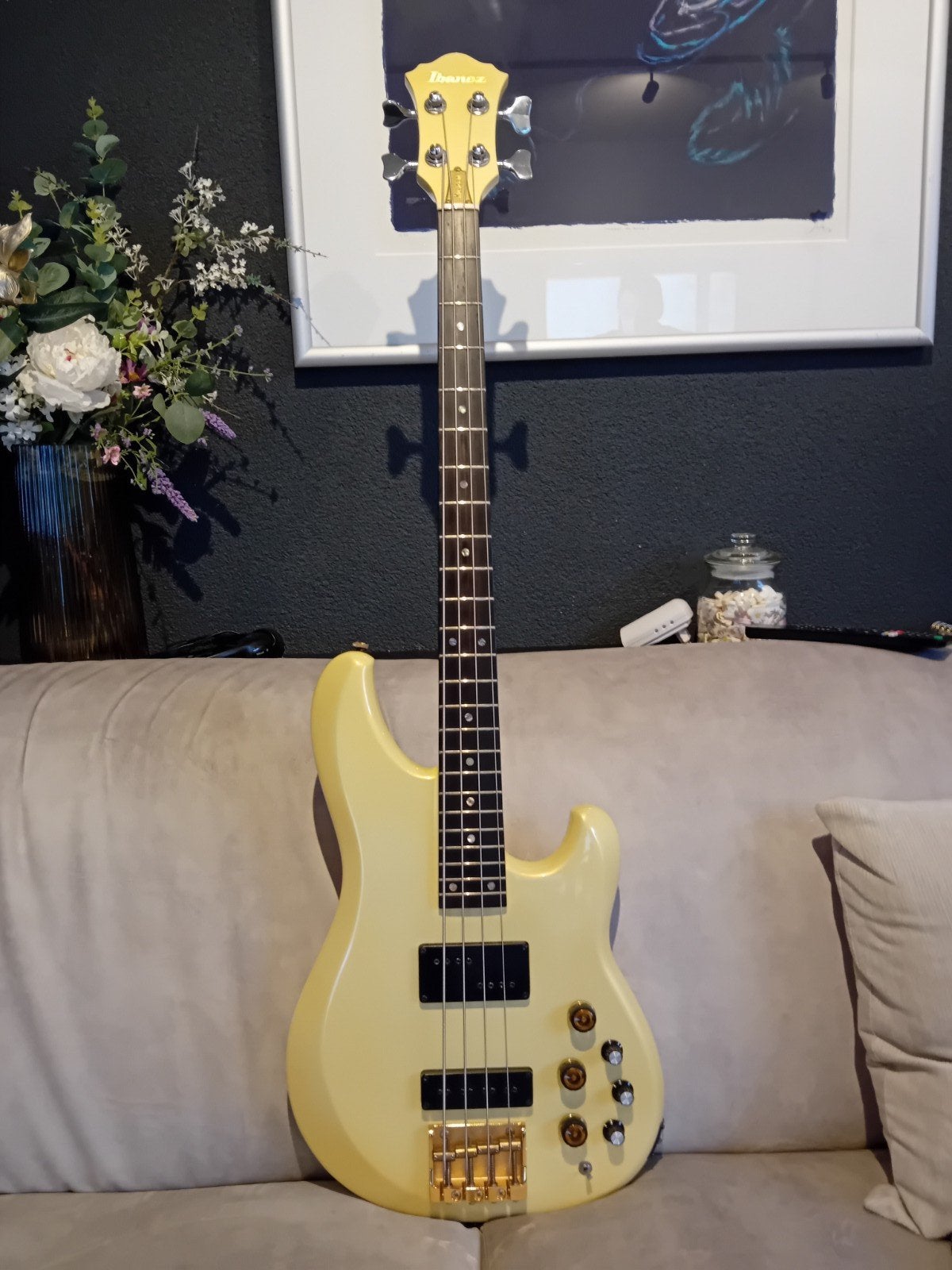 Ibanez musician mc924 uit 1982, Ophalen, Zo goed als nieuw, Solid body, Ibanez