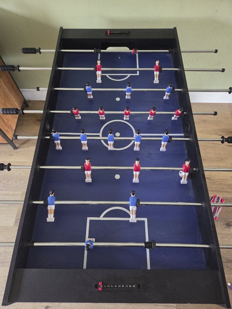 Voetbaltafel met 2 balletjes, Ophalen, Zo goed als nieuw