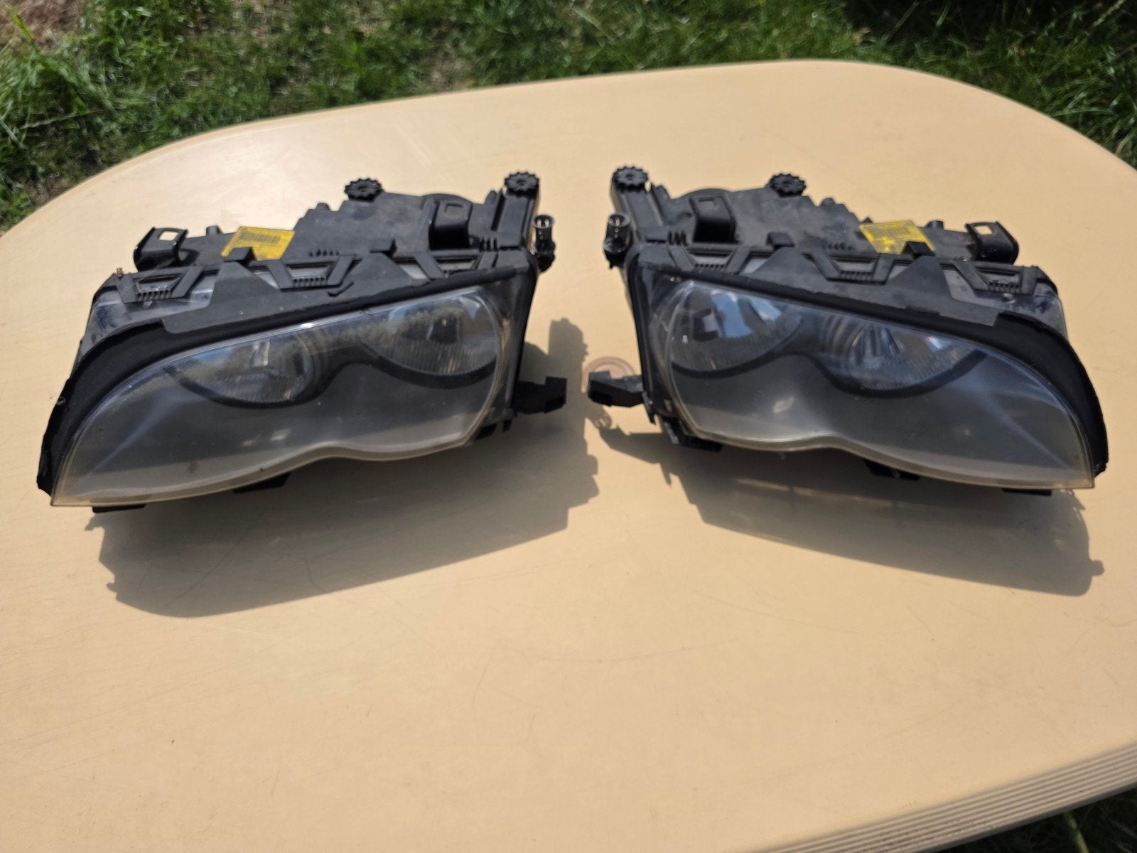 BMW E46 koplampen links rechts koplamp set, Auto-onderdelen, Ophalen, Gebruikt, BMW