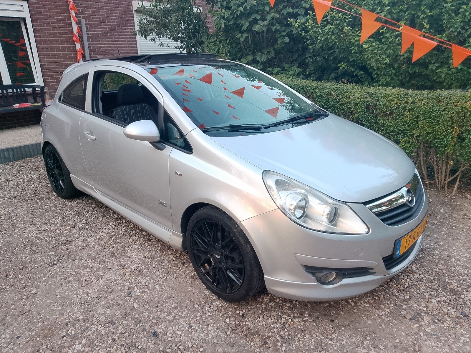 Dikke Opel Corsa 1.4 16v OPC PANO inruil mogelijk, Bedrijf, 1364 cc, Zilver of Grijs, Corsa