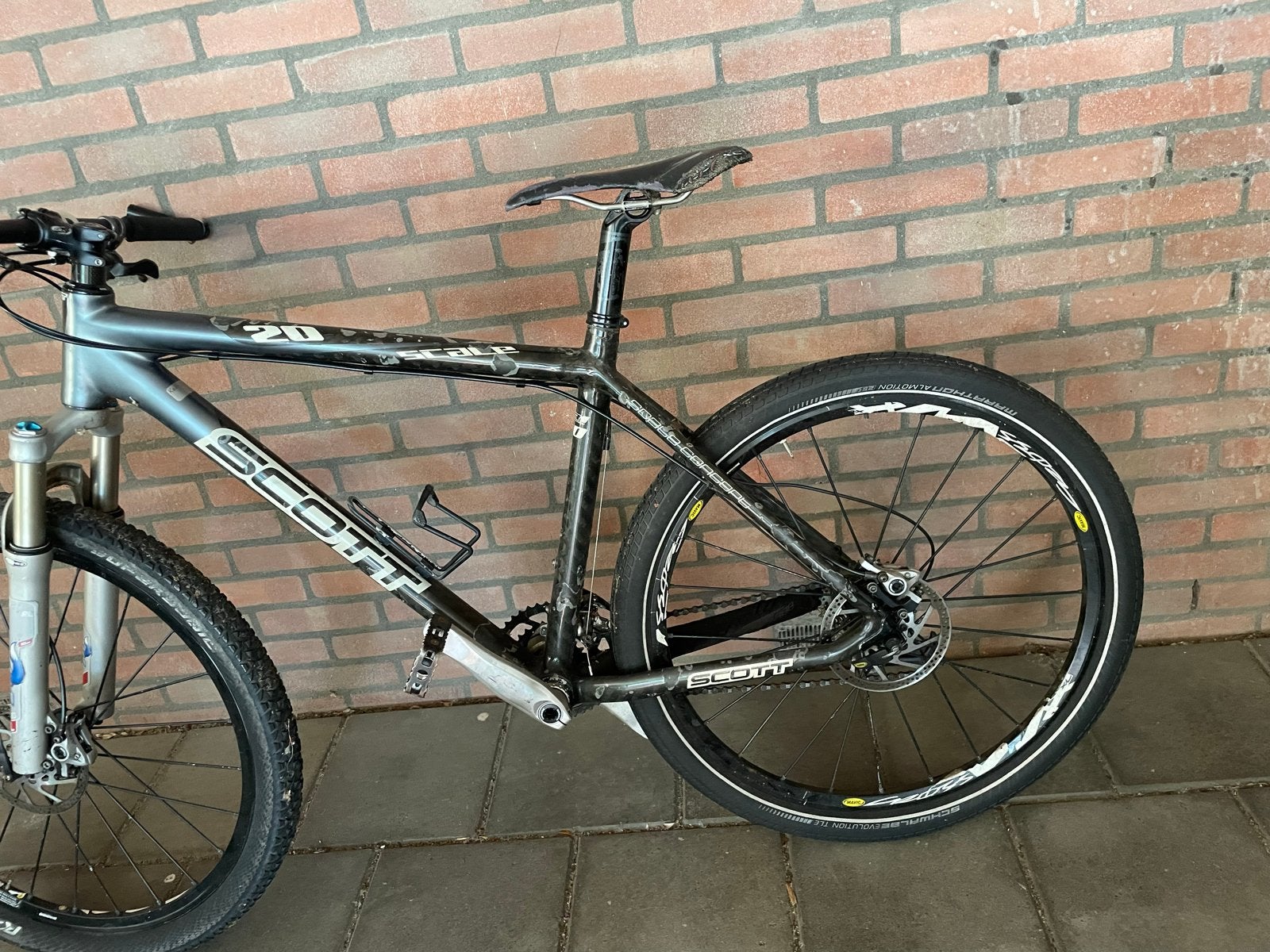Scott Scale 20 Mountainbike - Carbon Frame, Fox Voorvork, Gebruikt, Hardtail, Heren, Schijfrem