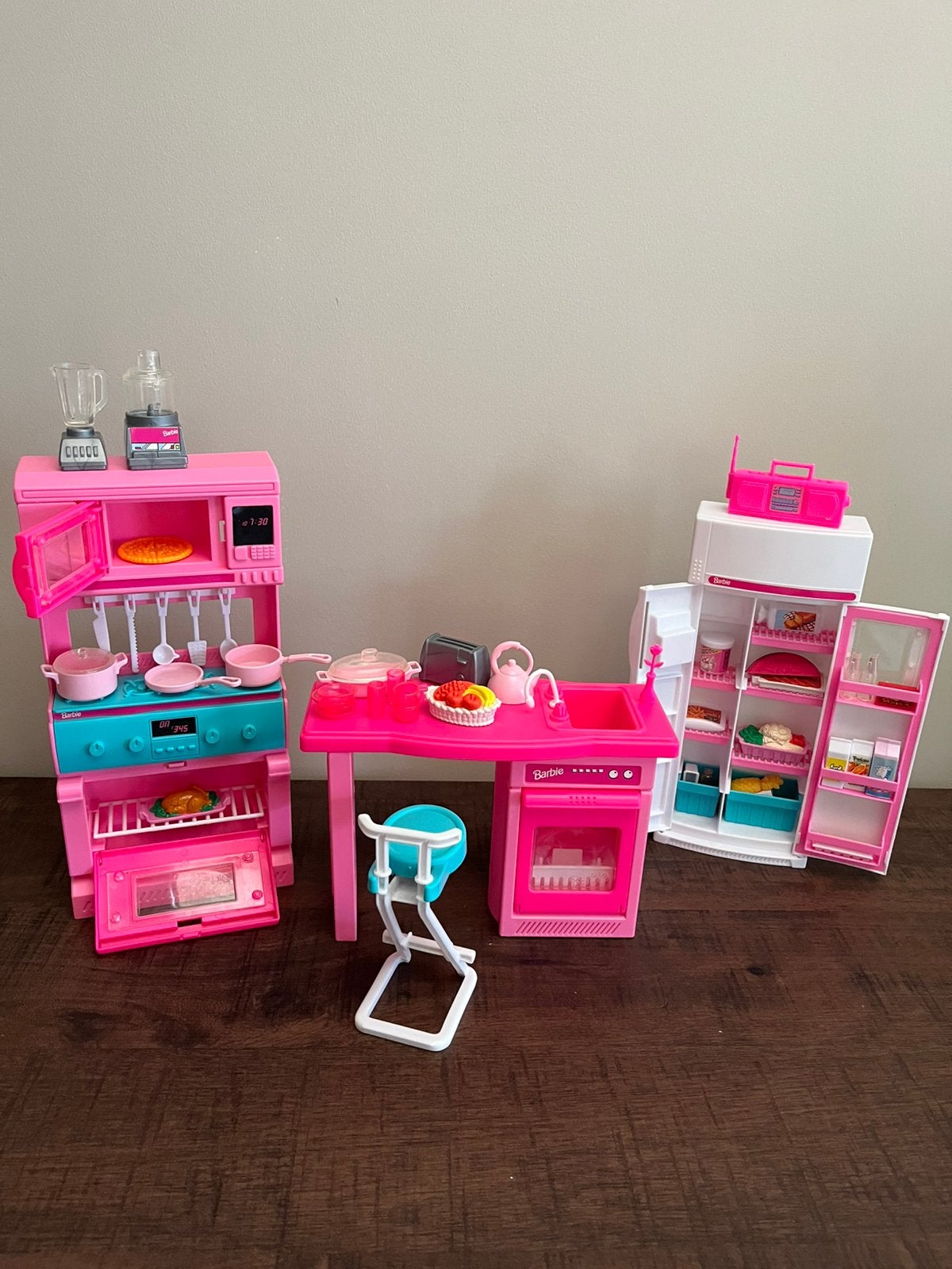 Barbie So Much To Do Kitchen 1994, Kinderen en Baby's, Speelgoed | Poppenhuizen, Ophalen of Verzenden, Gebruikt, Toebehoren