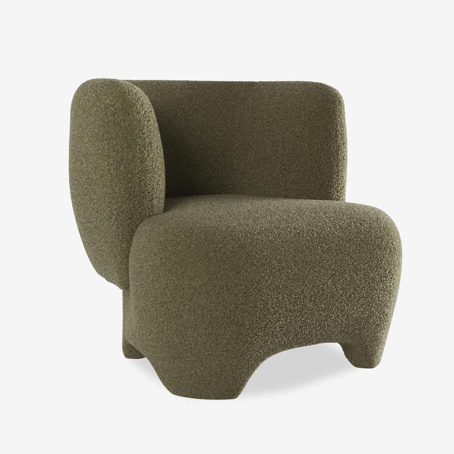 Fluffy Tokio – Unieke Designer Fauteuil – NIEUW ASIA RYU, Ophalen, Zo goed als nieuw, Eenpersoons