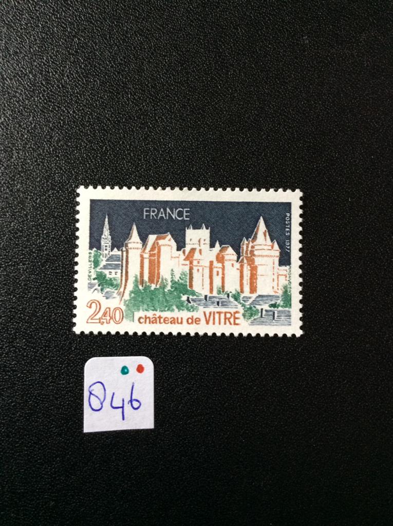Frankrijk postzegel 1977 pfr Mi 2046, Ophalen of Verzenden, Postfris