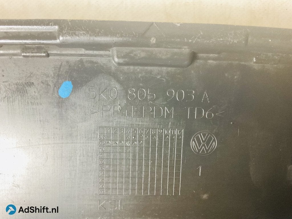 Onderplaat Volkswagen Polo 6C Onderplaat/onderlip 2-L4-4118z, Auto-onderdelen, Bumper