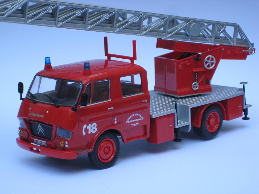 Citroen 450 ladderwagen 24 m Simis-Drouville Finestre 1:43, Ophalen of Verzenden, Nieuw, Auto, Overige merken