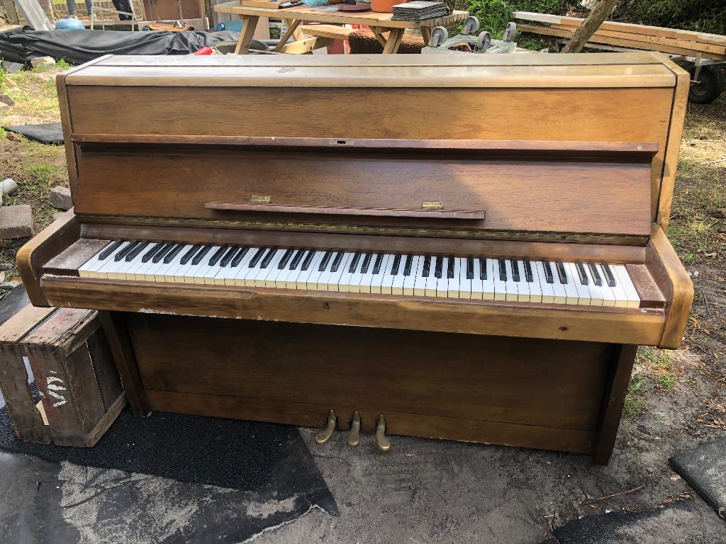Piano, Ophalen, Gebruikt