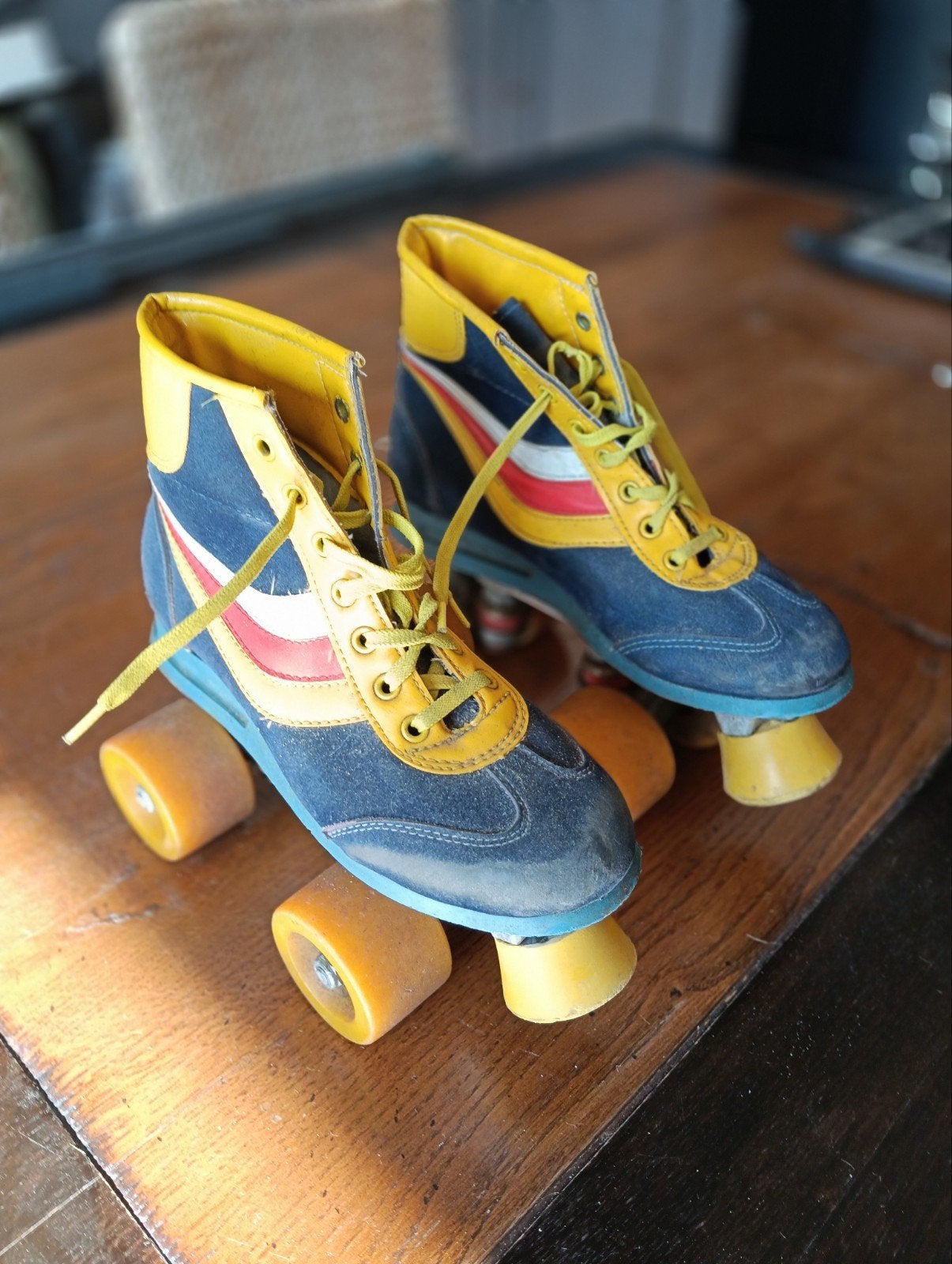 Vintage rolschaatsen - Maat 35/36, Ophalen, Gebruikt, Kinderen