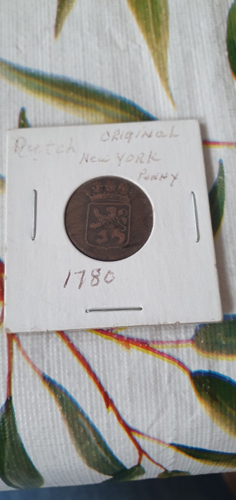 VOC cent 1780 - Originele Nederlandse munt, Ophalen of Verzenden, Vóór koninkrijk, 1 cent, Losse munt