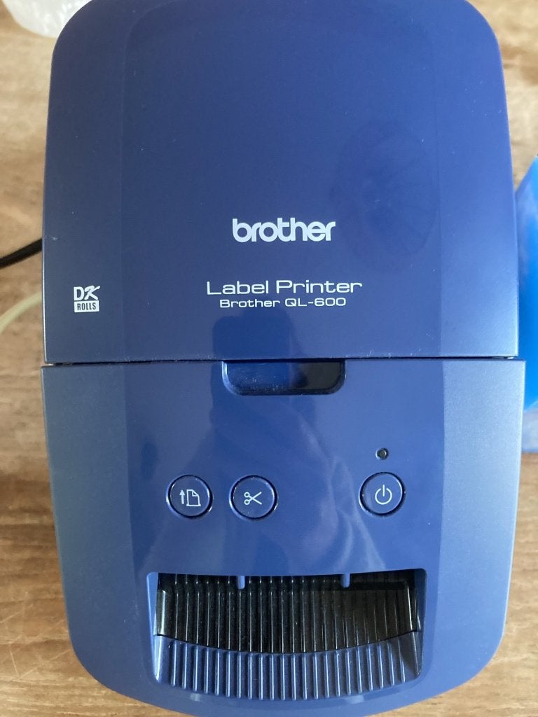 Brother label printer QL-600, Computers en Software, Ophalen, Zo goed als nieuw, Brother