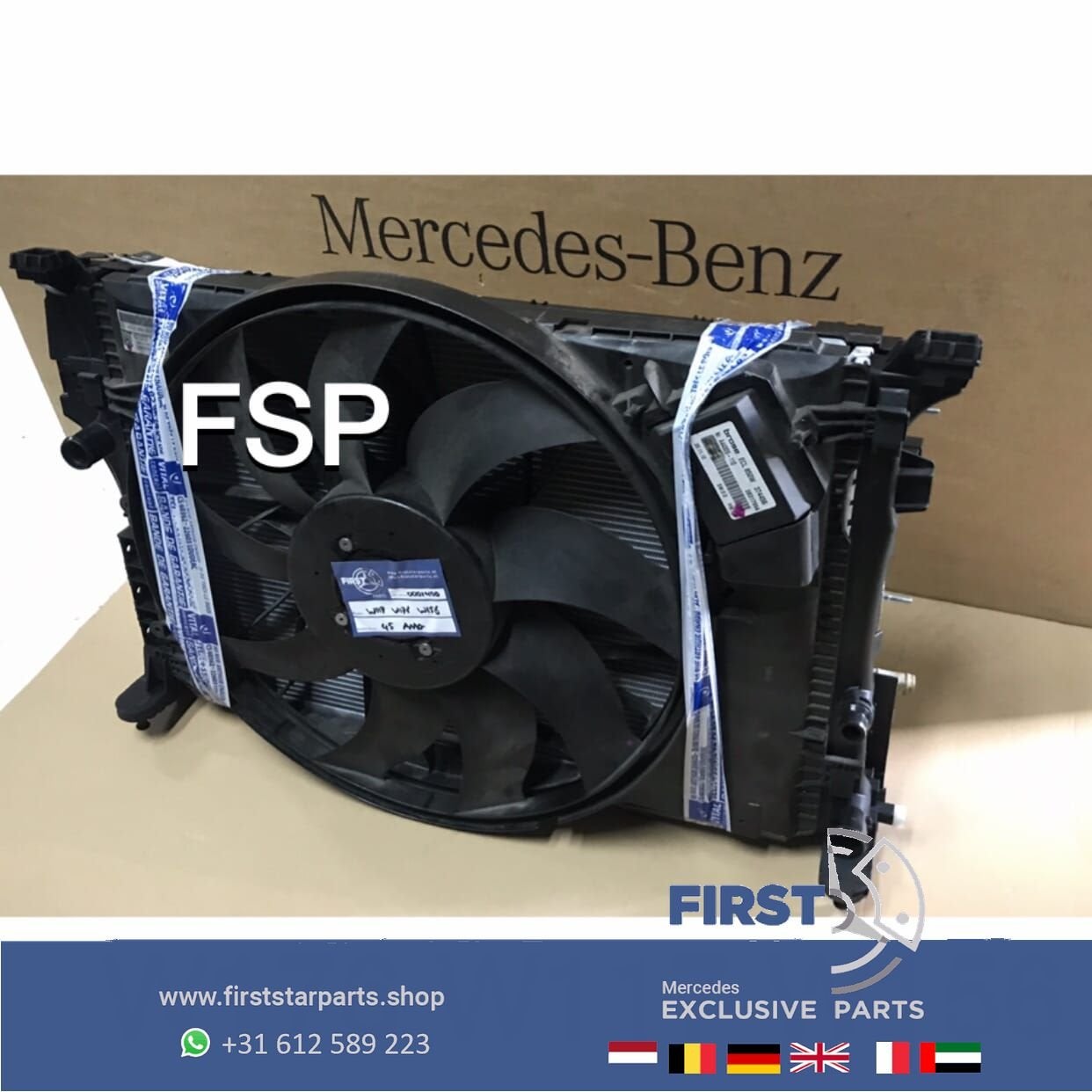 W176 A W117 CLA W156 GLA 45 AMG KOELERPAKKET A45 CLA45 GLA45, Auto-onderdelen, Gebruikt, -, Ophalen of Verzenden, -