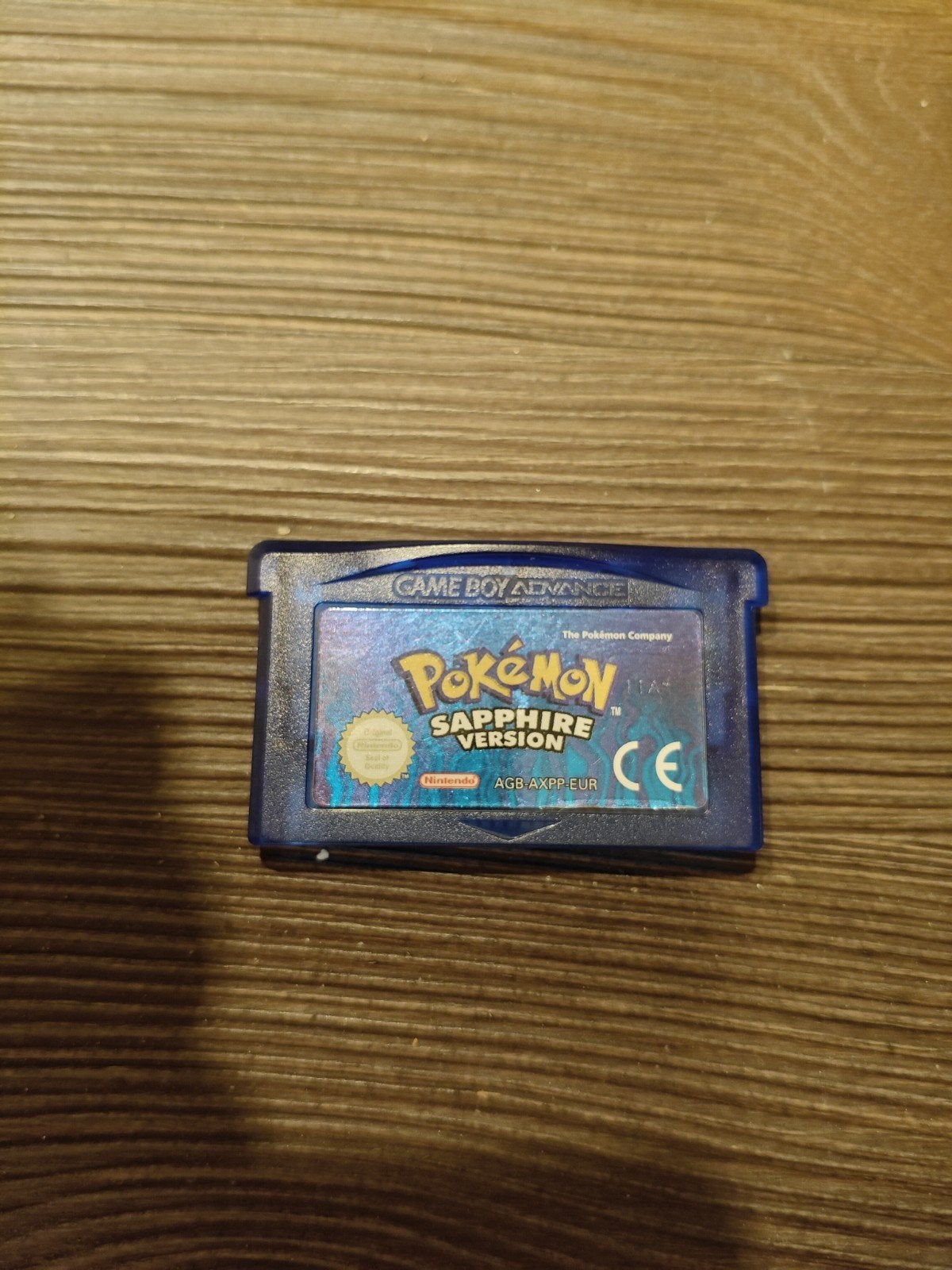 Pokémon Sapphire Version Gameboy Advance, Spelcomputers en Games, Nintendo, Gebruikt, 1 speler, Role Playing Game (Rpg)