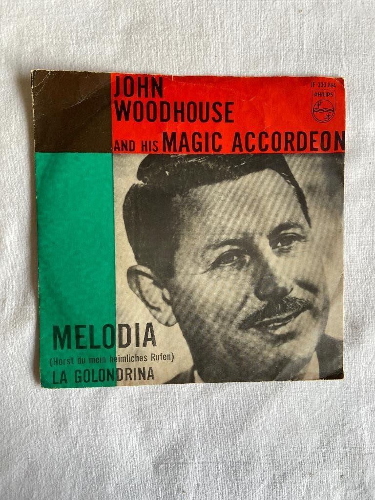 john woodhouse - melodia, Cd's en Dvd's, Vinyl Singles, 7 inch, Single, Ophalen of Verzenden, Zo goed als nieuw