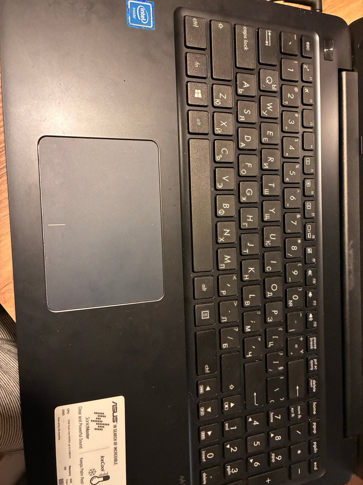 ASUS L502S Laptop - Intel Dual-Core N3060, 4GB RAM, 500GB HD, Computers en Software, Ophalen, Gebruikt, HDD, Minder dan 2 Ghz