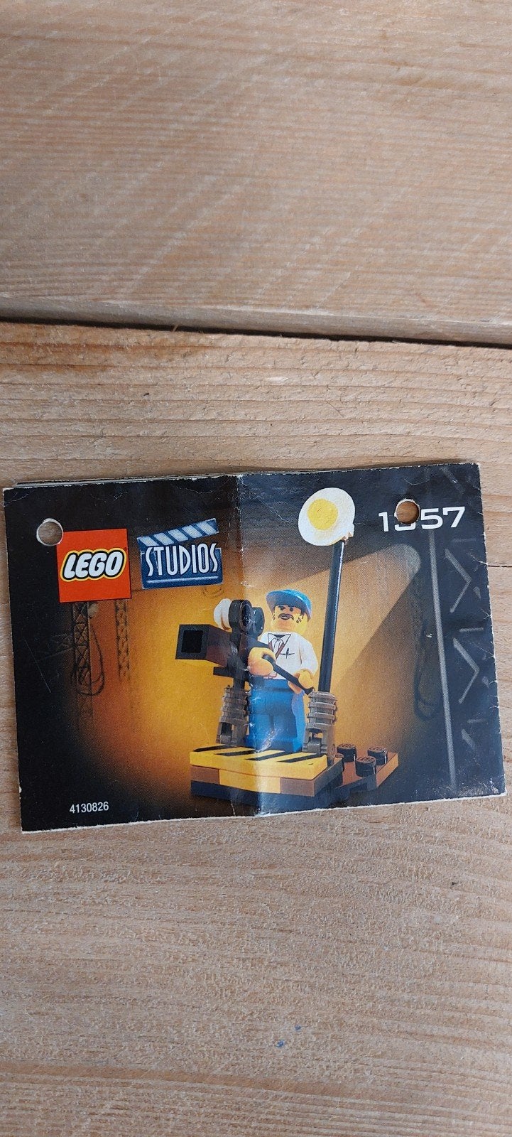 Lego Studios 1357 - Filmset met cameraman, Gebruikt, Overige thema's, Lego, Ophalen of Verzenden