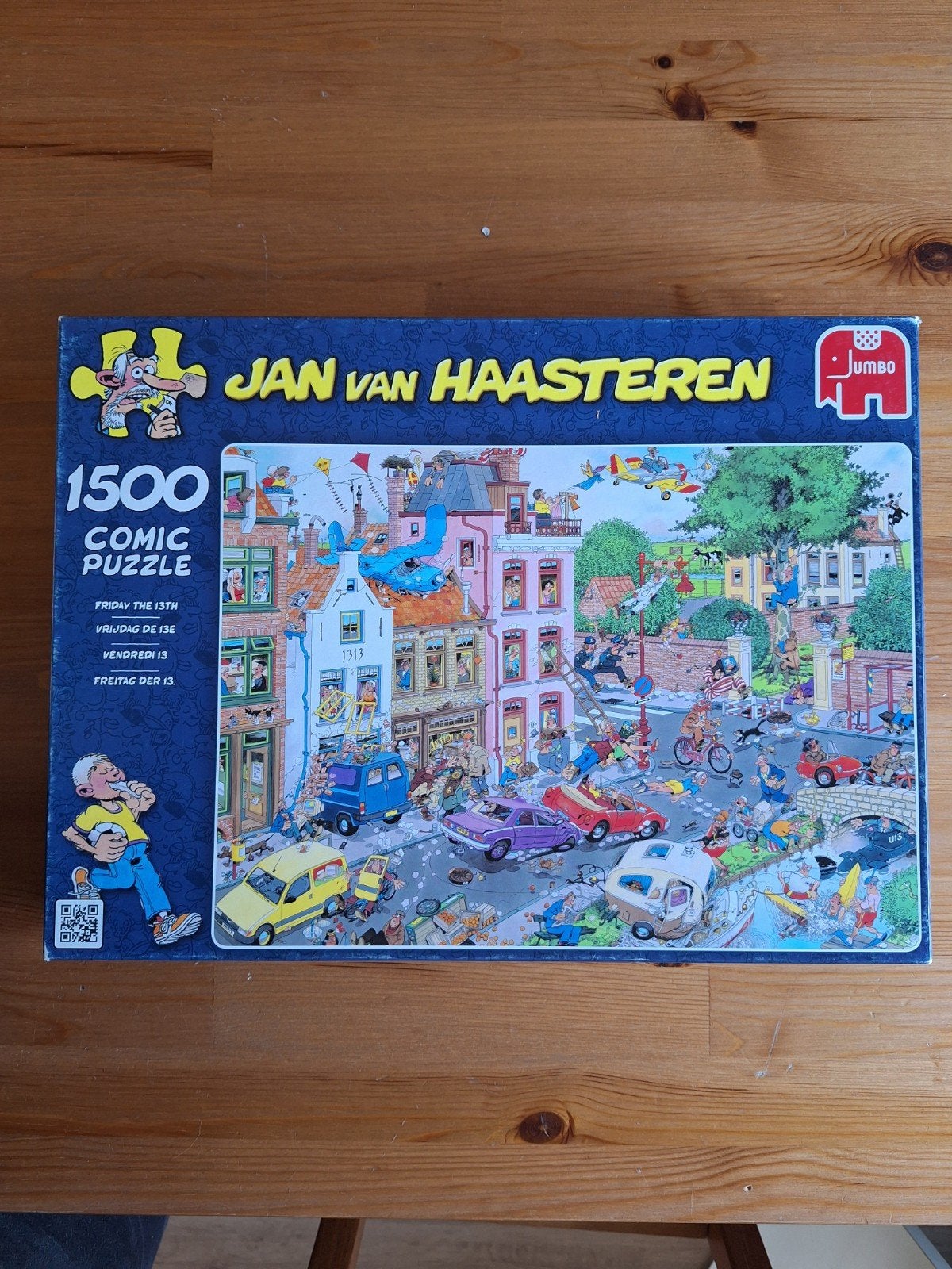 Jan van Haasteren - Vrijdag de 13e - 1500 stukjes, Ophalen, 500 t/m 1500 stukjes, Gebruikt, Legpuzzel