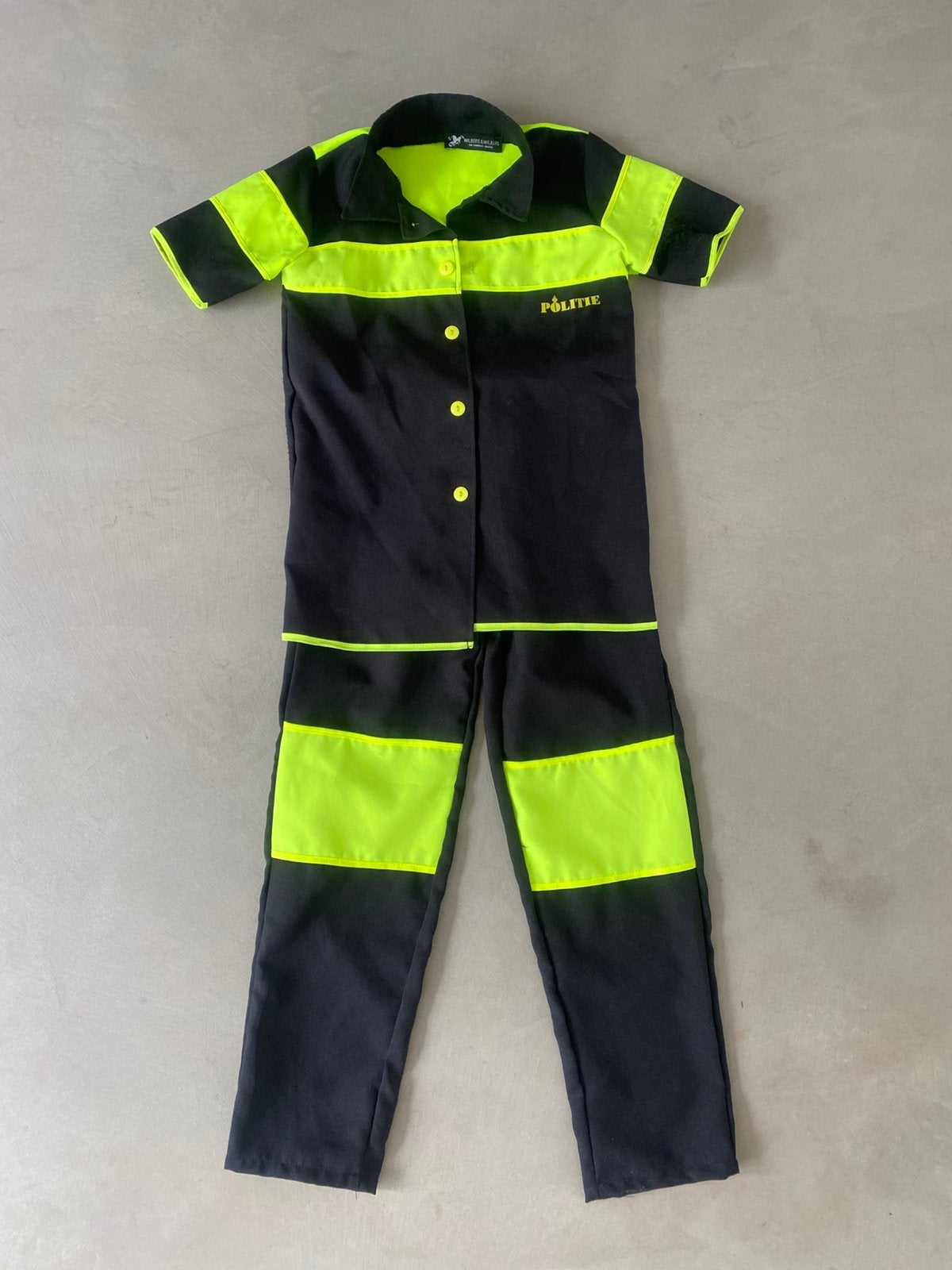 Politiepak kind, Kinderen en Baby's, Carnavalskleding en Verkleedspullen, Ophalen of Verzenden, Gebruikt, 146 t/m 152, Jongen of Meisje