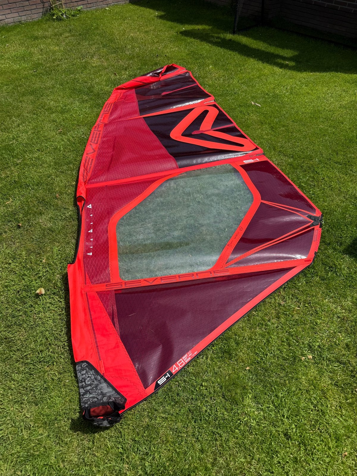 Severne S-1 4.8 2025 - Zo goed als nieuw, Watersport en Boten, Windsurfen, Ophalen, 3.5 tot 5 m², Zo goed als nieuw, Severne
