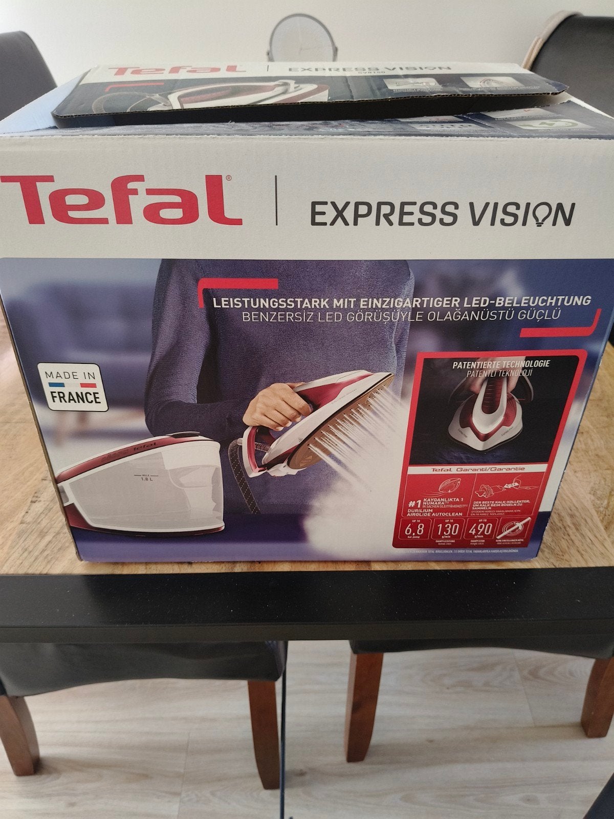Tefal stoomstrijkijzer Z.G.A.N., Witgoed en Apparatuur, Ophalen