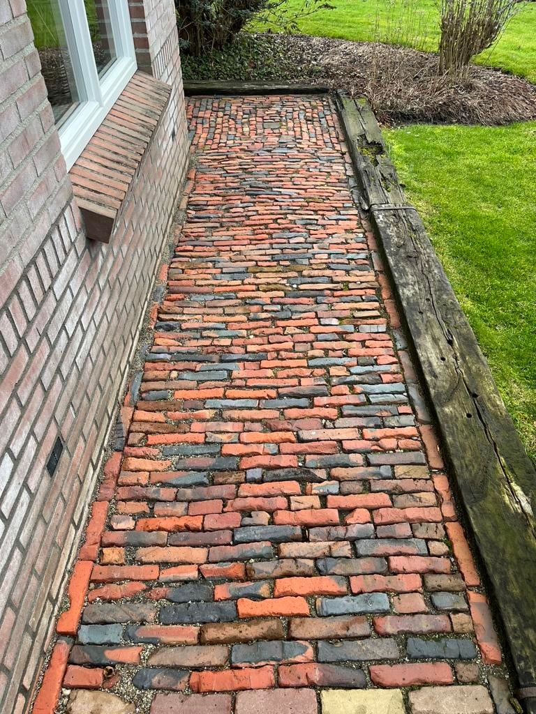 Gebakken oude waaltjes, Tuin en Terras, Ophalen of Verzenden, Gebruikt, 10 m² of meer, Overige typen