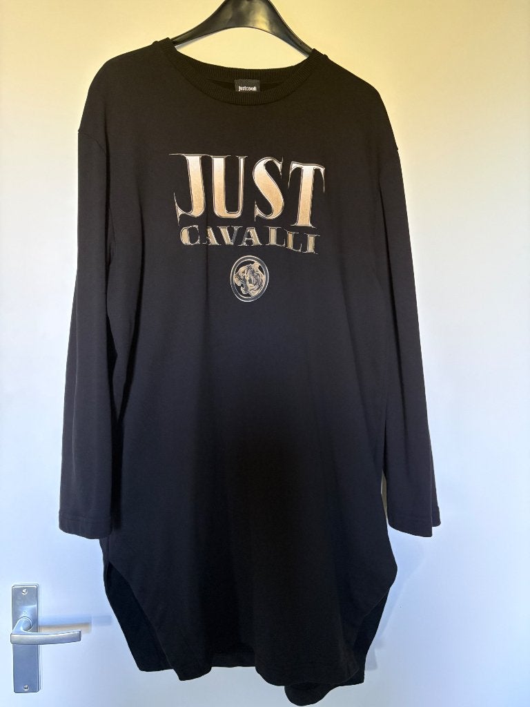 Roberto Cavalli sweater origineel mt 44, Ophalen of Verzenden, Zo goed als nieuw, Maat 42/44 (L), Zwart
