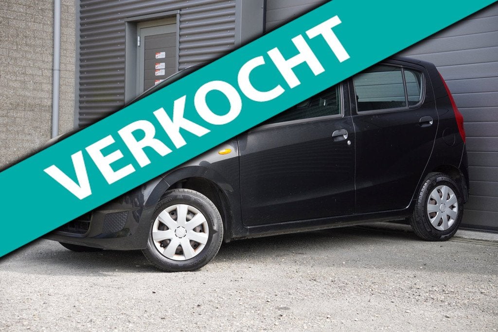 Daihatsu Cuore 1.0 Trend, Voorwielaandrijving, Airbags, 18 €/maand, 4 stoelen