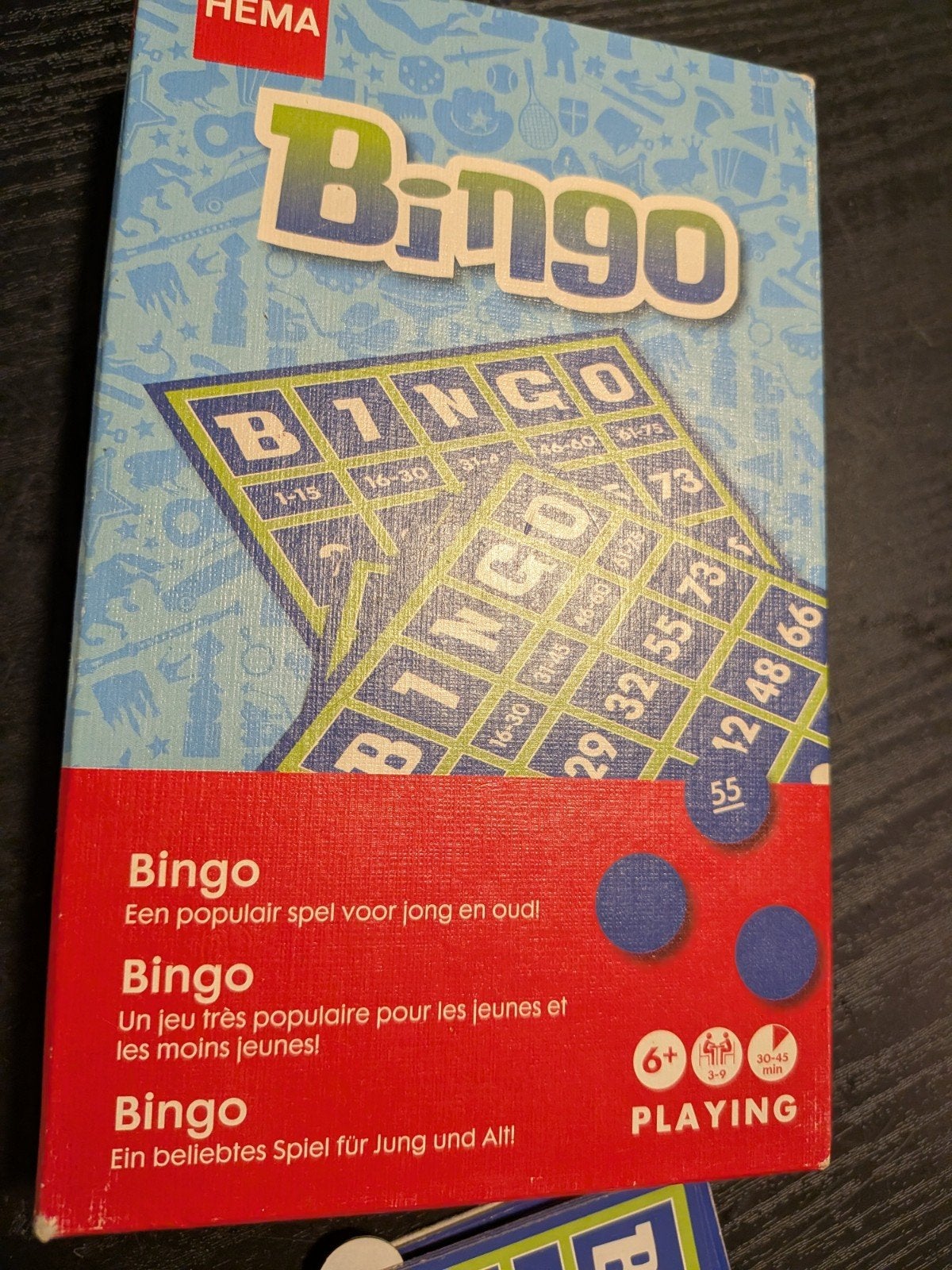 Hema Bingo Spel - Compleet en Zo Goed als Nieuw, Hobby en Vrije tijd, Gezelschapsspellen | Overige, Vijf spelers of meer, Ophalen of Verzenden