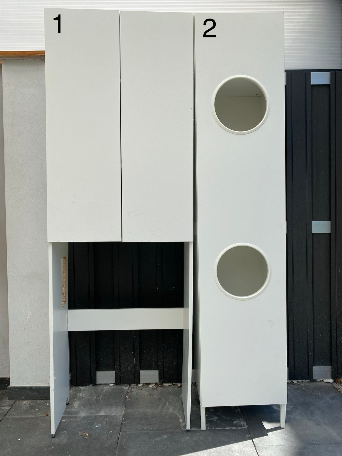 Kast voor wasmachine NYSJÖN IKEA, Ophalen, (Half)hoge kast, 50 tot 100 cm, Zo goed als nieuw