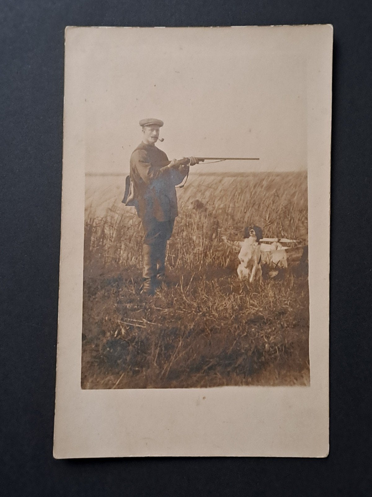 Fotokaart Lemmer Friesland Jagen rondom Lemmer omstr.1910, Verzenden, Voor 1920, Ongelopen, Friesland