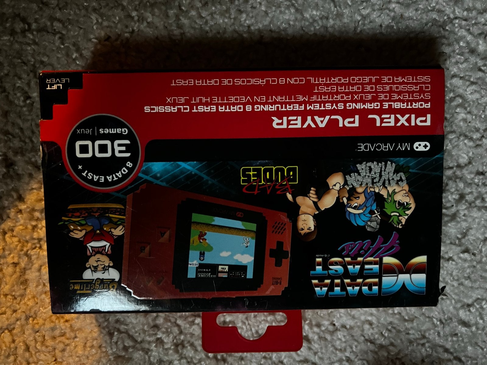 My Arcade Pixel Player met 300 games en 8 Data East klassiek, Ophalen, Nieuw