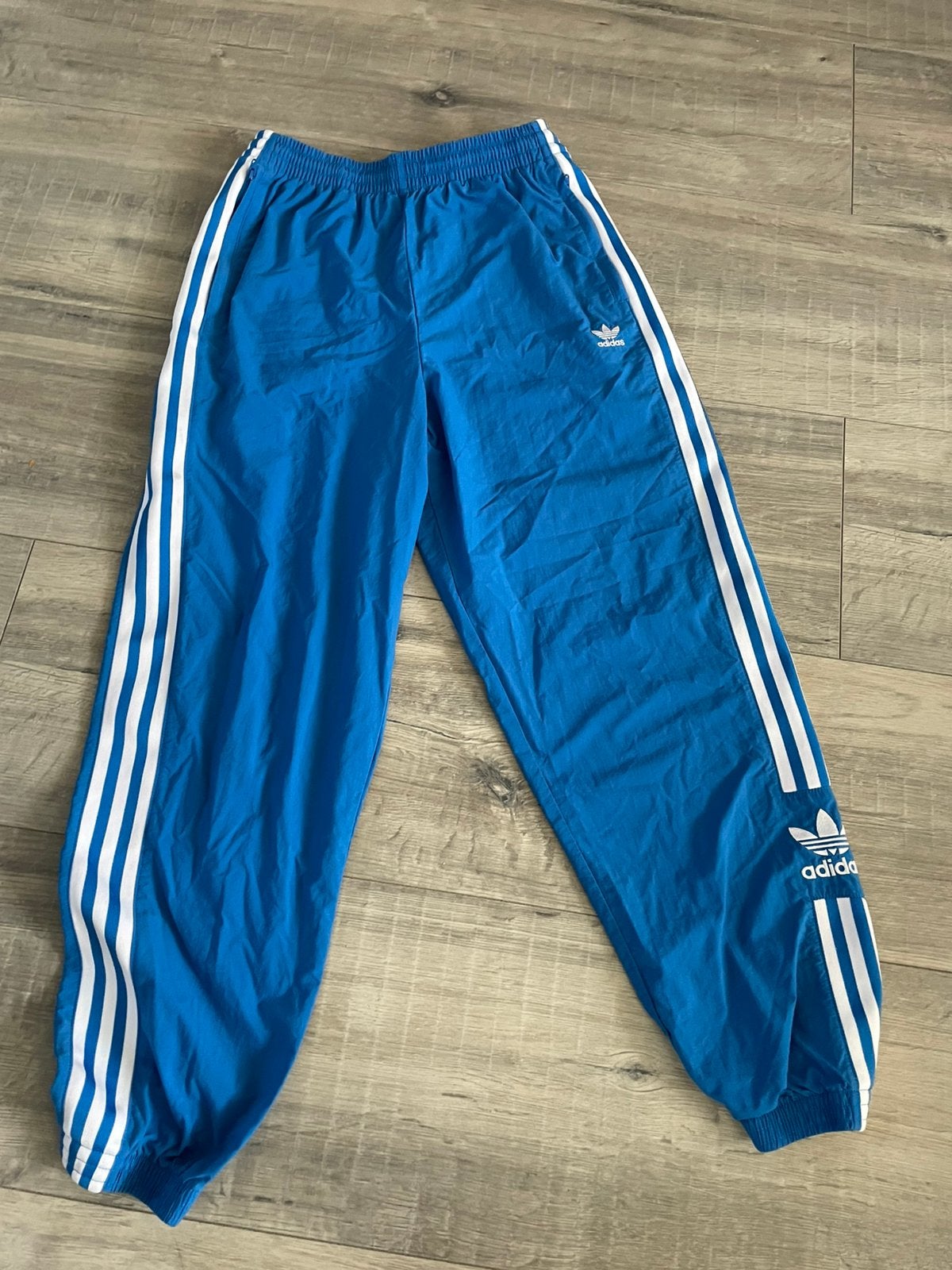 Adidas broek blauw, Ophalen, Zo goed als nieuw