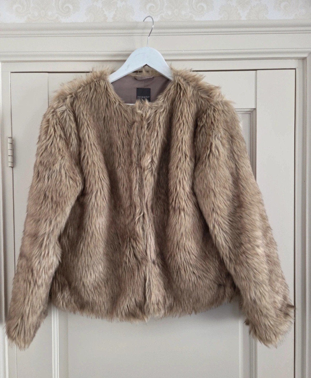Mooi jasje faux fur maat 40, Maat 38/40 (M), Bruin, Primark, Ophalen of Verzenden