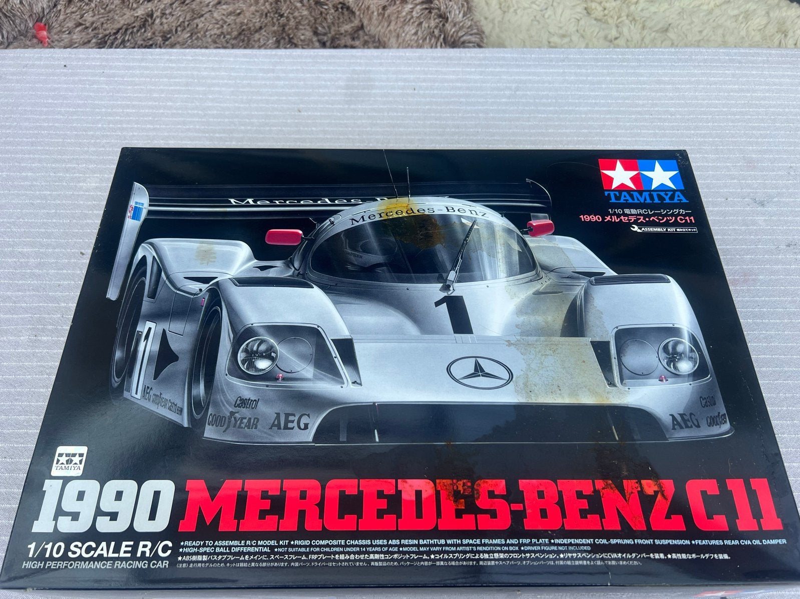 Tamiya Mercedes-Benz C11 RC Auto 1:10 Onroad, Hobby en Vrije tijd, Elektro, Ophalen of Verzenden, Zo goed als nieuw, Schaal 1:10