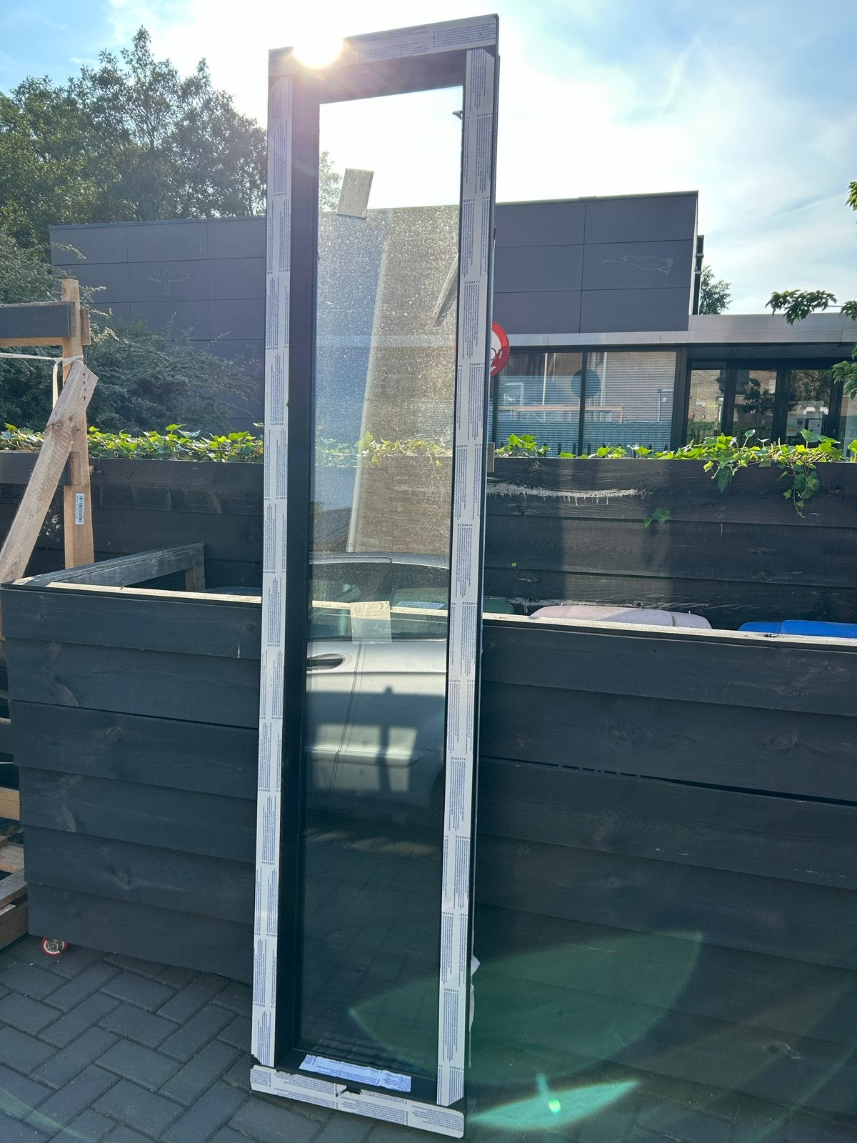 Raamkozijn met triple glas, Ophalen, Minder dan 80 cm, Nieuw, 160 cm of meer