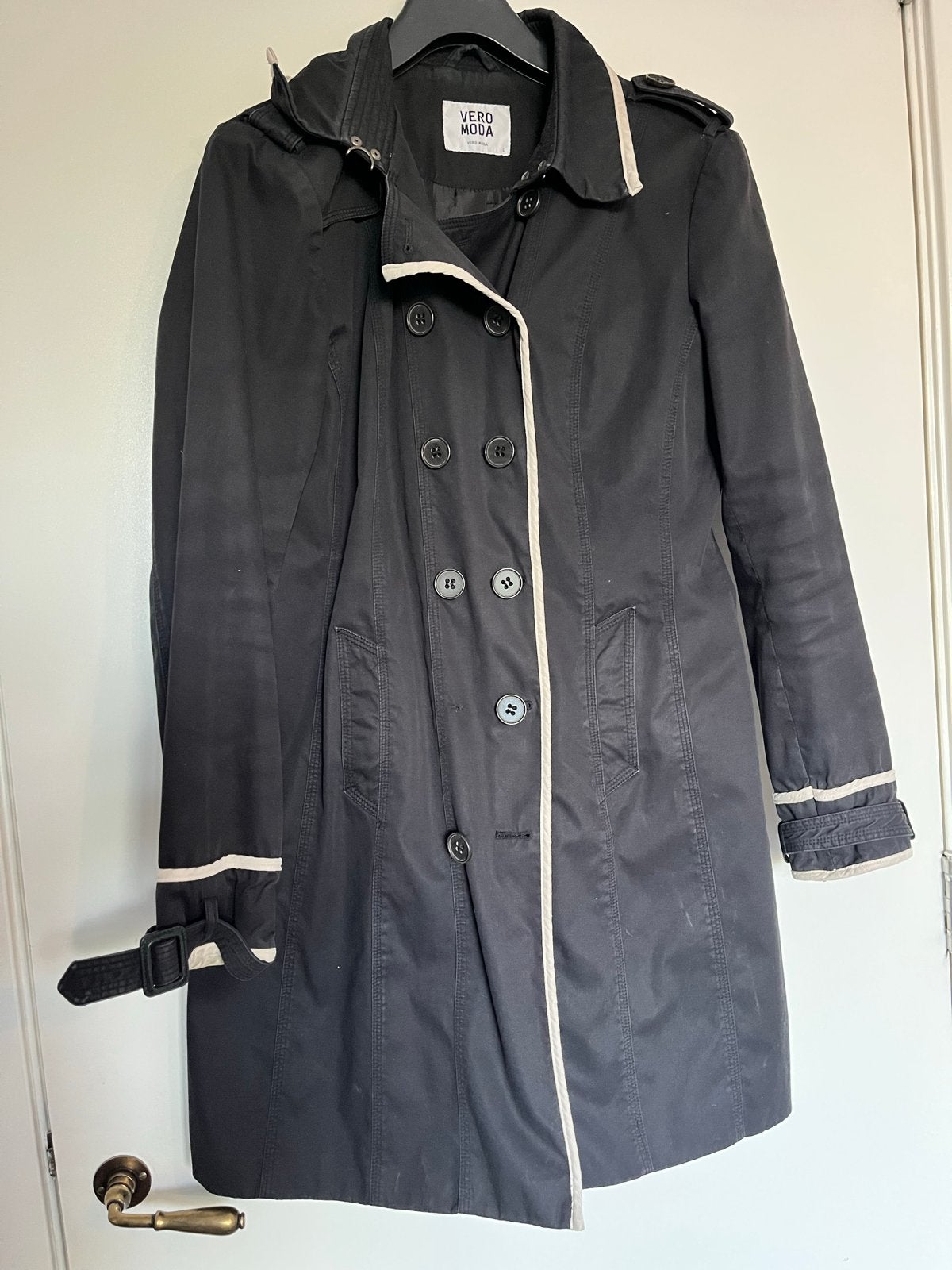 Vero Moda Herfstjas/Tussenjas - Zwart, Ophalen of Verzenden, Gedragen, Maat 42/44 (L), Zwart