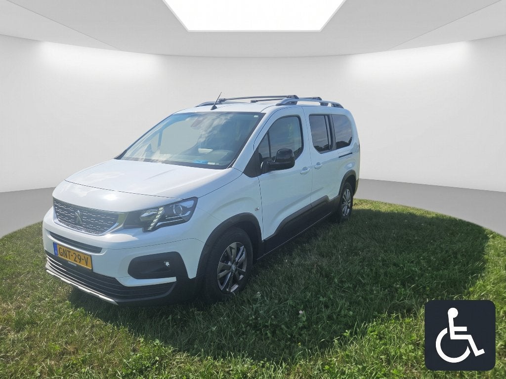 Peugeot Rifter L2 (long) Rolstoelauto Automaat 5+1 GT-line, Automaat, Stof, Euro 6, Wit
