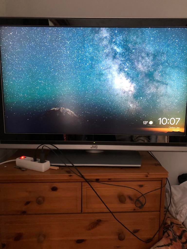 jvc televisie 42 inch (107 cm), Gebruikt, 50 Hz, HD Ready (720p), 100 cm of meer