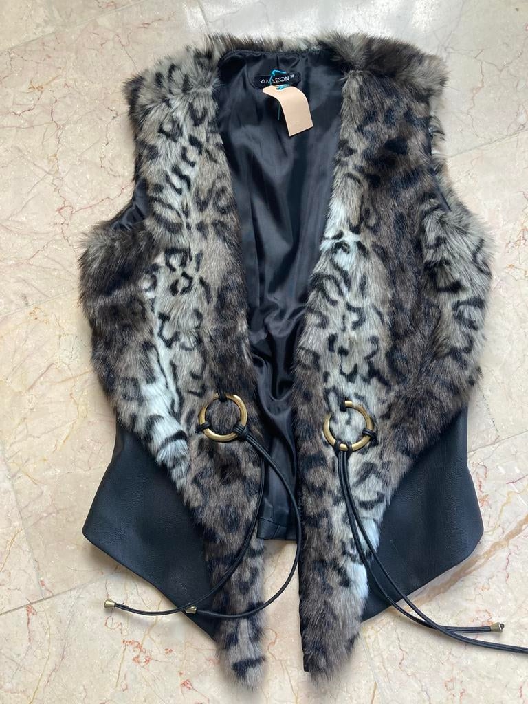 Trendy Bont bodywarmer maat S, Ophalen of Verzenden, Zo goed als nieuw, Maat 36 (S)
