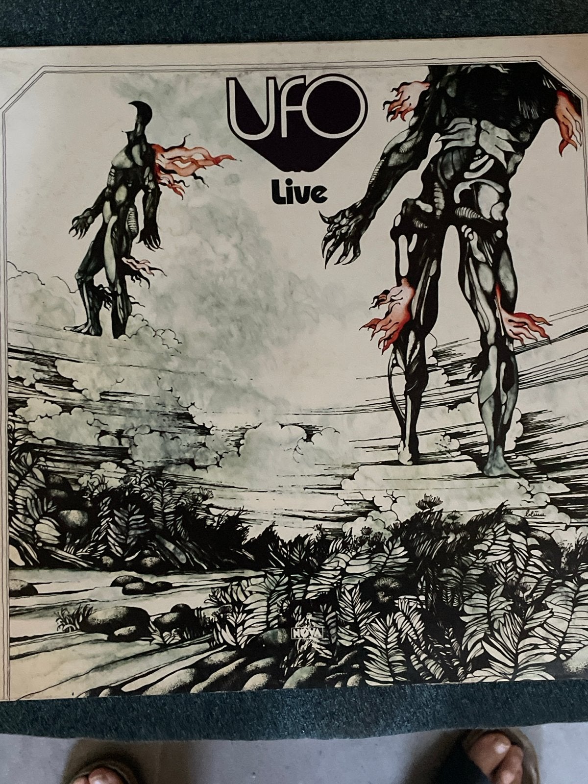 UFO - Live (LP, 1972) - Classic Rock Vinyl, Cd's en Dvd's, LP, Gebruikt, Originele persing, Ophalen of Verzenden
