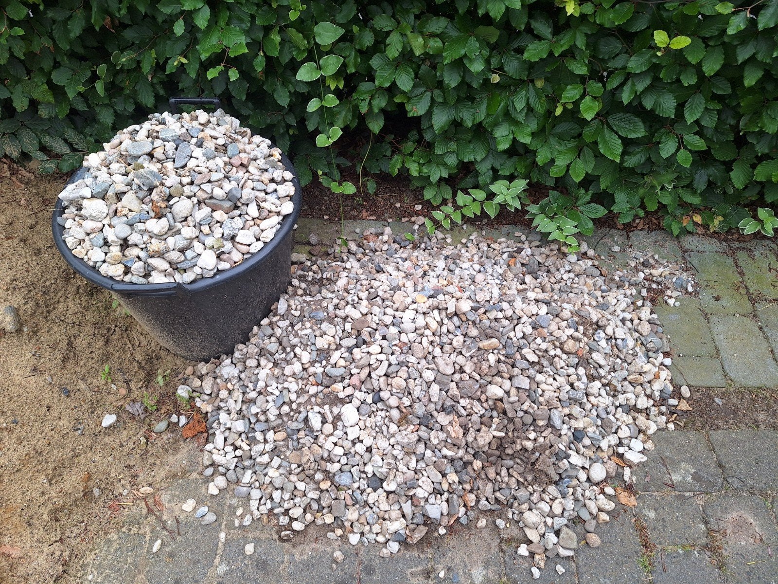 Grind voor tuin of oprit, Ophalen, Overige materialen, Zo goed als nieuw, Grind